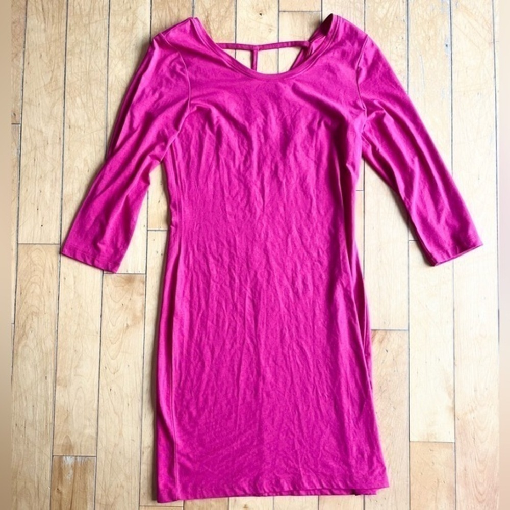 LOLË Pink Women's Dress Size small